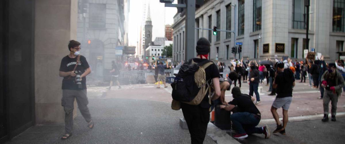 Pittsburgh, Pennsylvania / U.S. - May 30 2020: Pittsburgh Riots