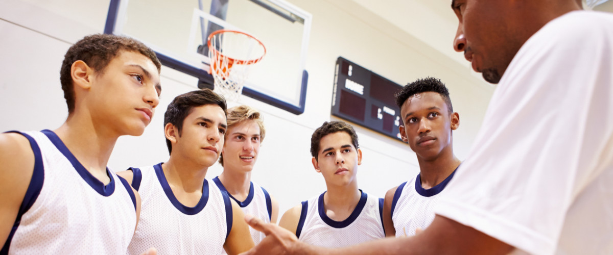 Coaching a high school basketball team