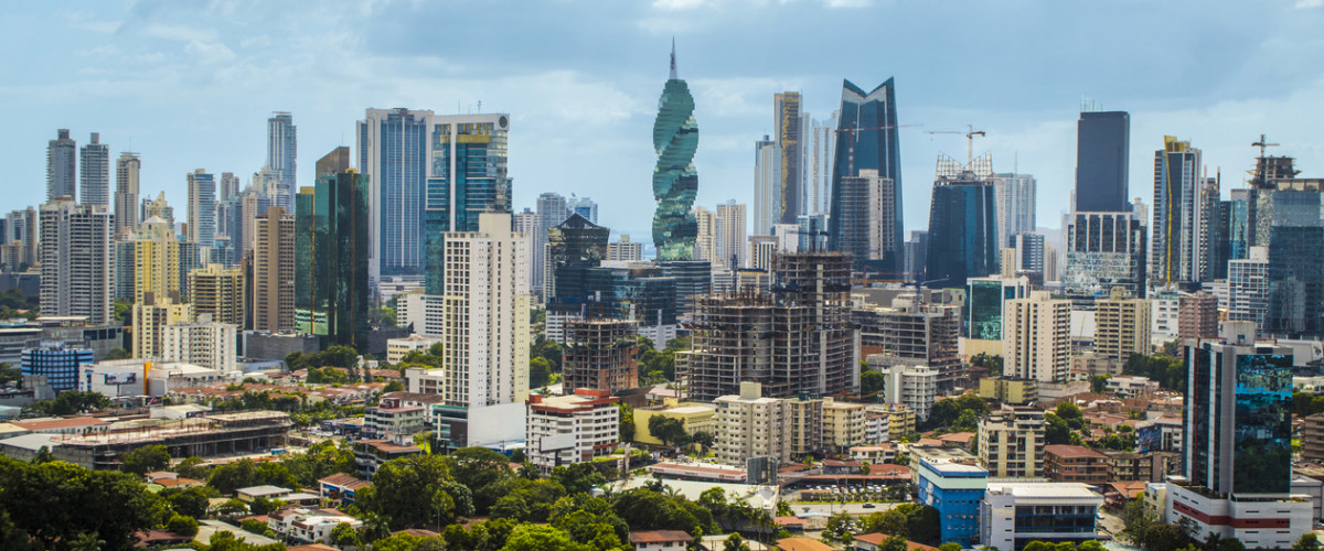 Downtown Panama City, Panama skyline