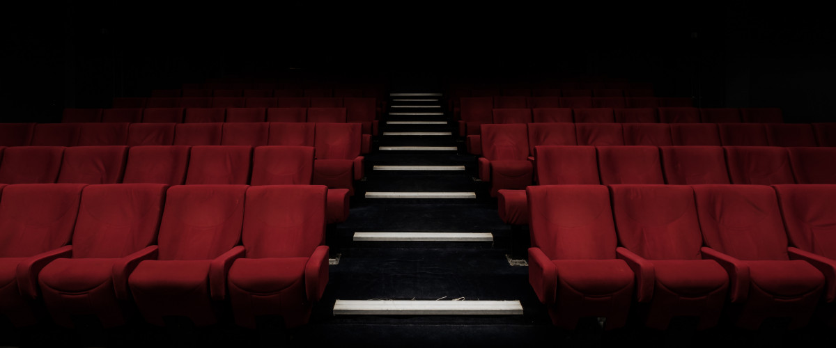 Theatre with red seats