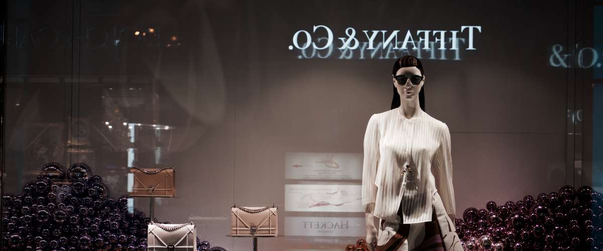 Tiffany & Co shop window