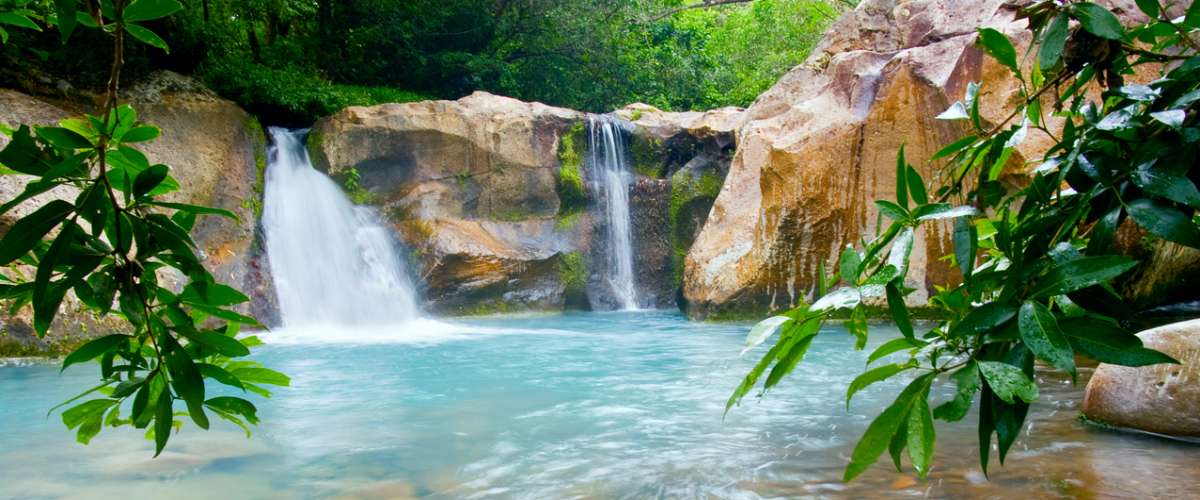 Waterfall at the Rincon de la Vieja National Park, Costa Rica