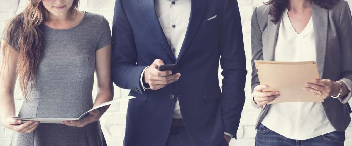 Human Resources Interview Recruitment Job Concept
