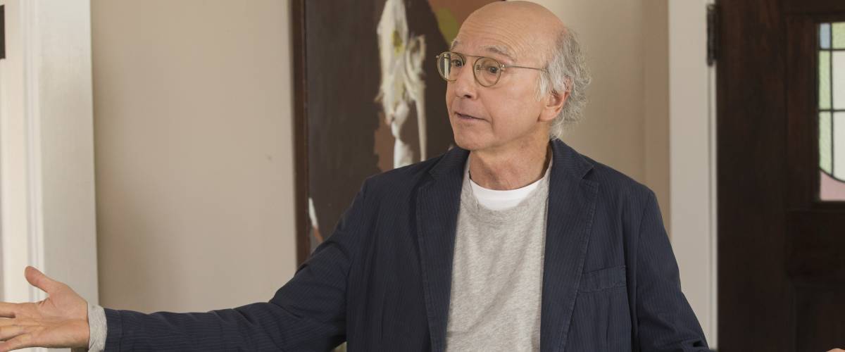 Larry David in a scene from