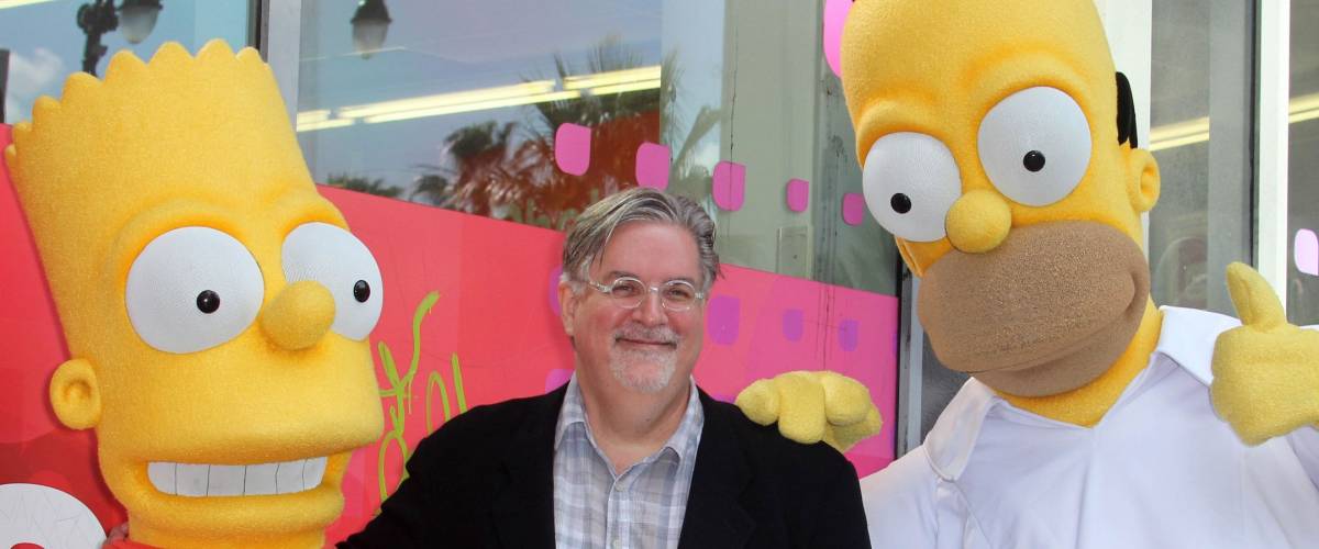 Matt Groening at the Matt Groening Star on the Hollywood Walk of Fame Ceremony, Hollywood, CA 02-14-12