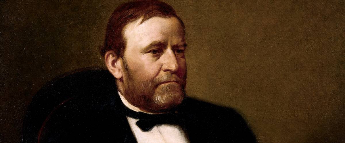 Official Presidential portrait of Ulysses Simpson Grant by Henry Ulke