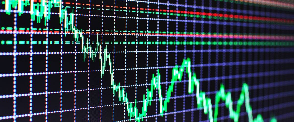 Stock diagram on the screen