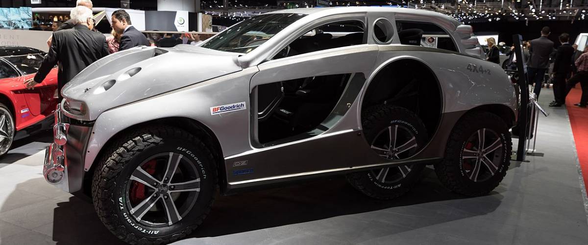 Sbarro 4x4+2 Concept Car, Geneva International Motor Show 2018