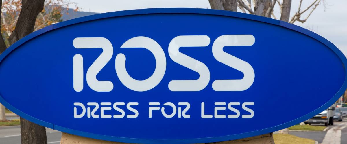 LA CRESCENTA, CA/USA - JANUARY 9, 2016: Ross Dress For Less store sign. Ross Stores, Inc., is an American chain of off-price department stores.
