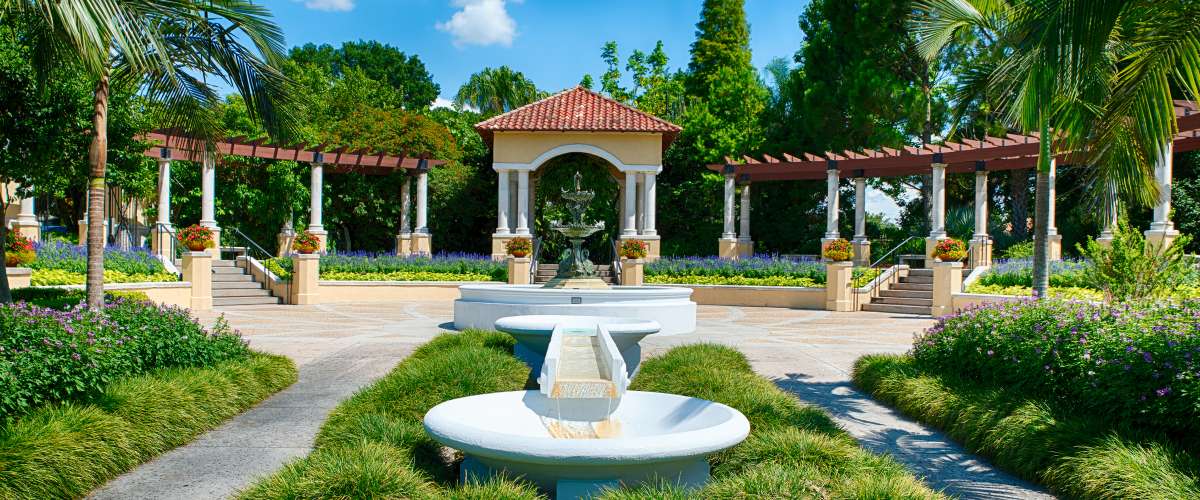 Lakeland, Florida fountain at a public park