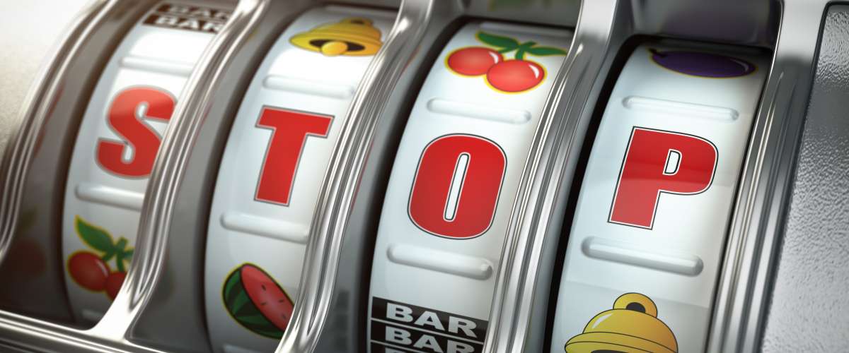 Gambling addiction concept