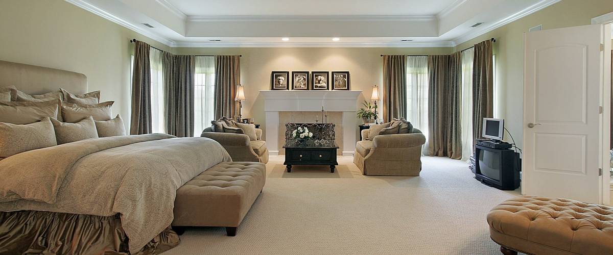 Large master bedroom