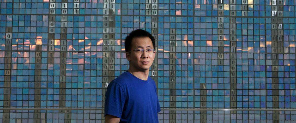 Zhang Yiming is the founder and CEO of Toutiao.