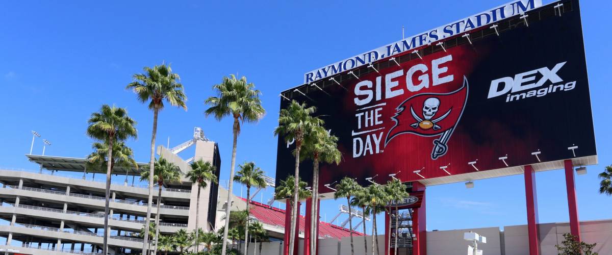 TAMPA, FL - MAY 15: Raymond James Stadium in Tampa, Florida