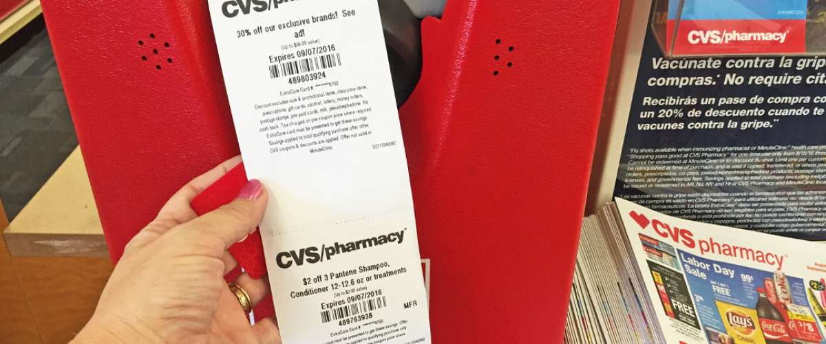CVS coupon dispenser