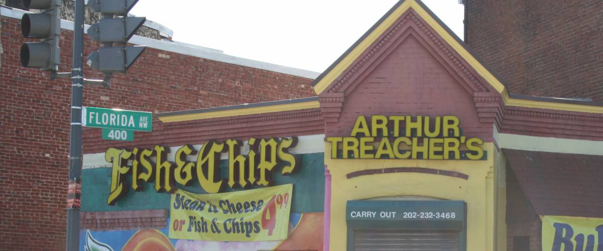 An Arthur Treacher's in Washington, DC, which is now out of business.