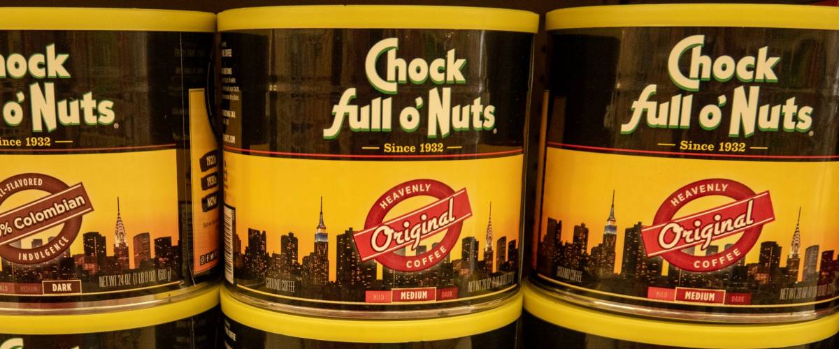 Laguna Hills, Ca / USA - 08/22/2018: Chock full o' Nuts on a Grocery Store Shelf