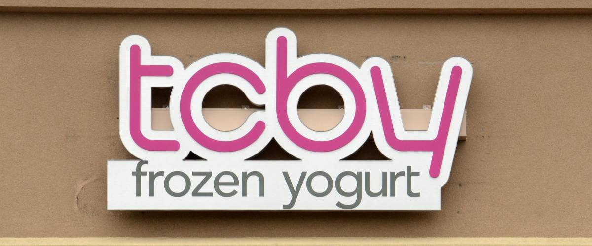ANN ARBOR, MI - AUGUST 24: tcby, whose east Ann Arbor store logo is shown on August 24, 2014, has over 360 stores nationwide.