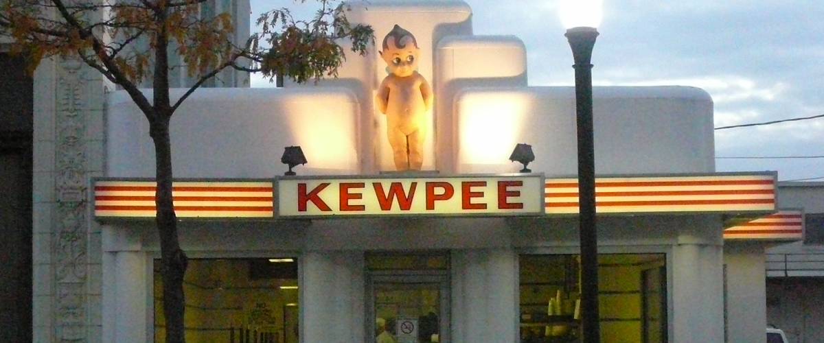 2008 photo of the Kewpee Restaurant in downtown Lima, Ohio.