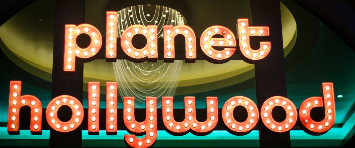 Orlando, FL - August 17, 2017: Planet Hollywood in Disney Springs.