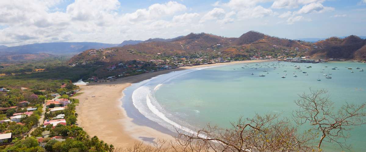 Nicaragua. San Juan Del Sur. This resort is on the ocean coast in Nicaragua with gorgeous beaches.