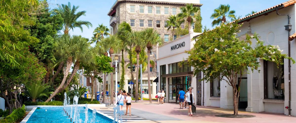 The Lincoln Road Shopping Mall, Miami Beach