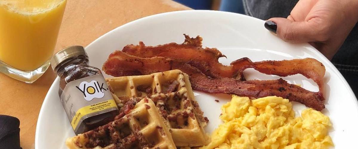 Sunday brunch at Yolk