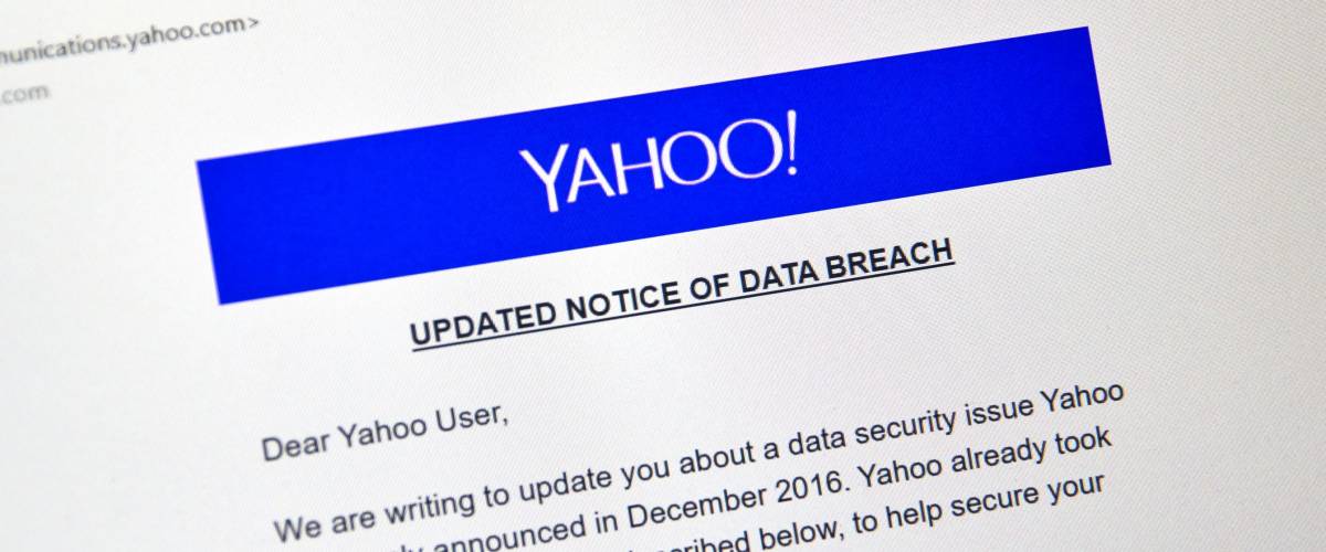 Yahoo's updated notice of its data breach, 2017