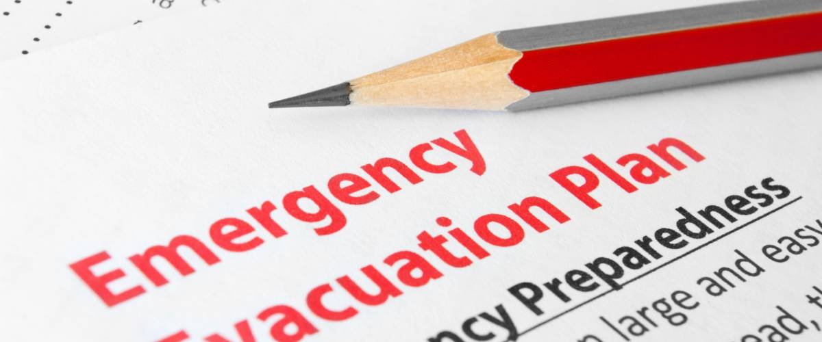 Emergency evacuation plan