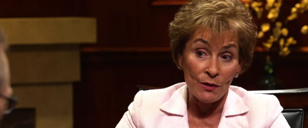 Judge Judy on Larry King