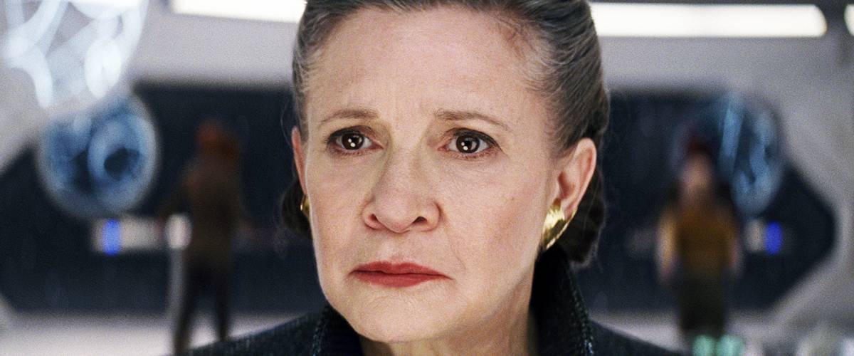 Carrie Fisher as Gen. Leia