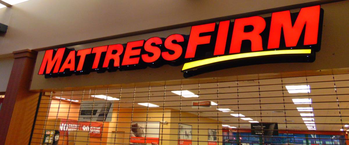 A Mattress Firm store in Mansfield Center, CT