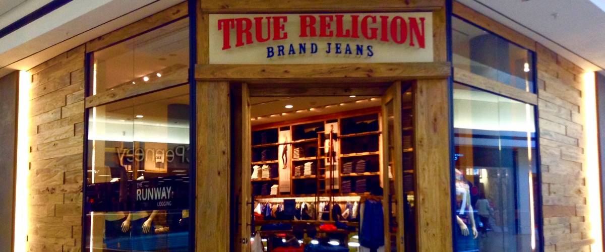 A True Religion Brand Jeans store