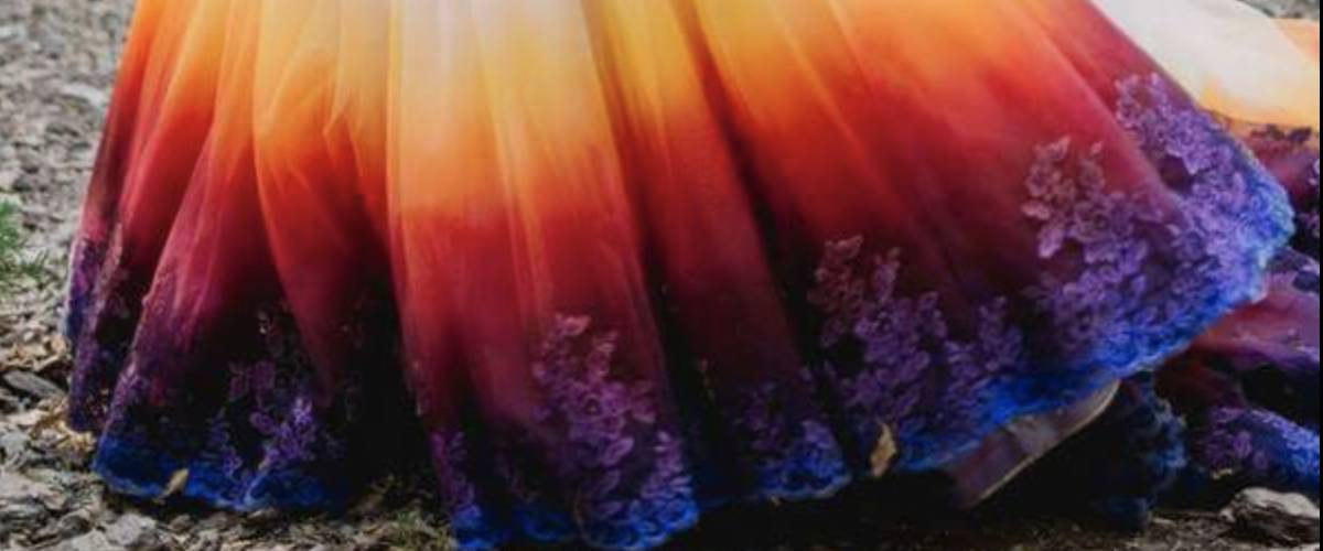 fun wedding dress