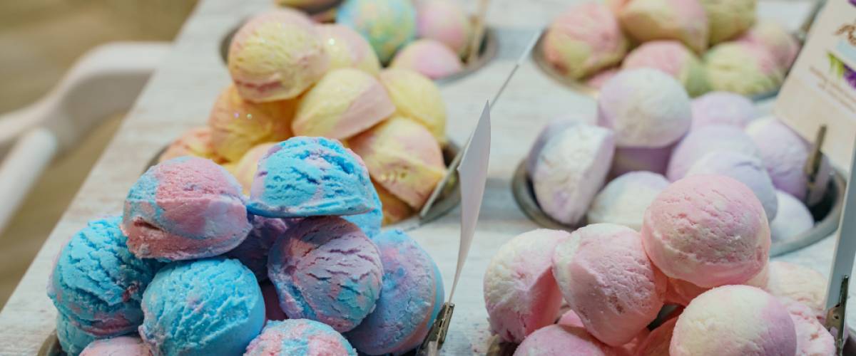 Soap that looks like ice cream