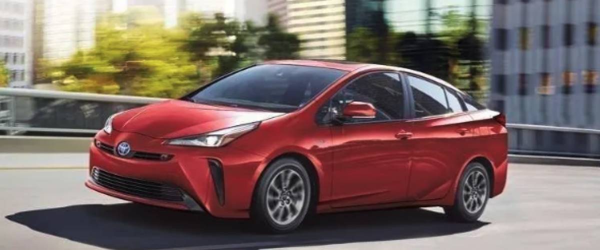 Red Toyota Prius