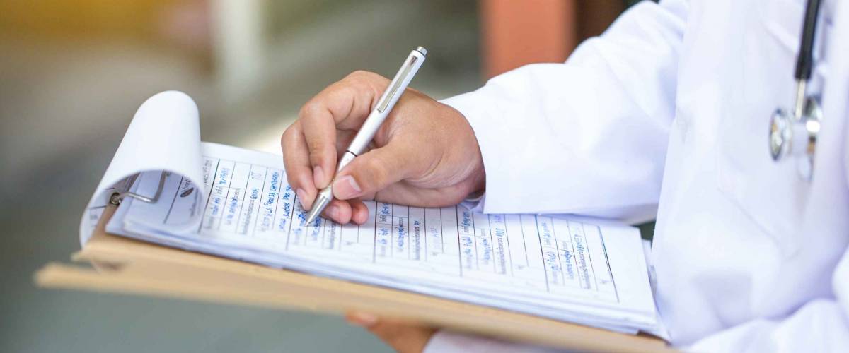 The underwriter (insurance company) may require a medical exam before insuring you