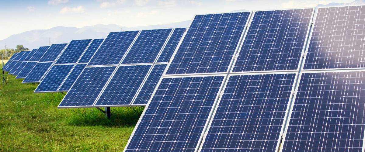 solar panel and renewable energy