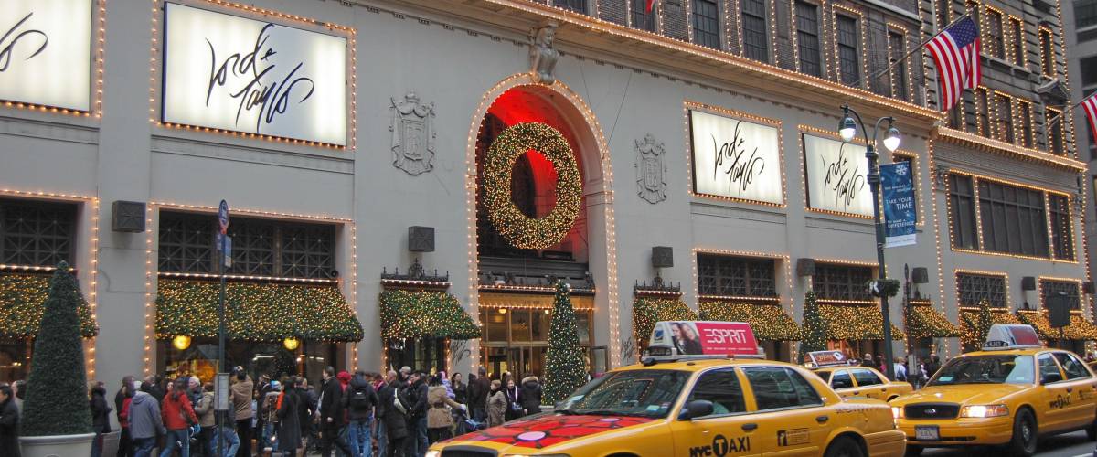 Lord & Taylor's flagship store on Fifth Ave. in New York City