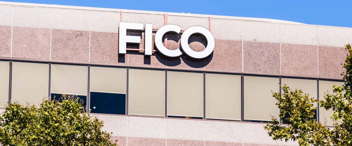 August 26, 2019 San Jose / CA / USA - FICO headquarters in Silicon Valley