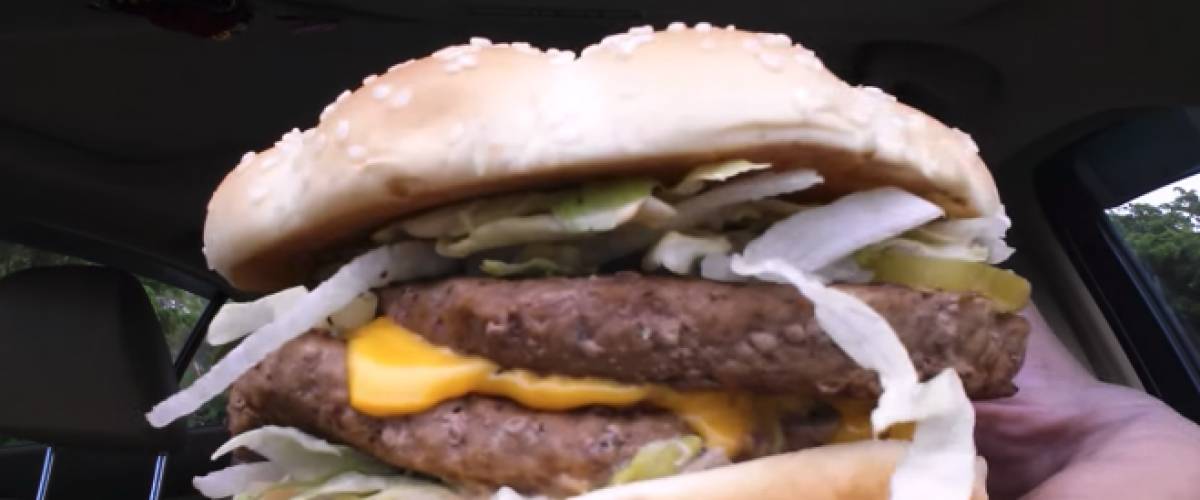 Big Mac with two patties